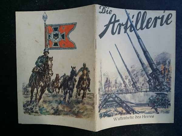 DIE ARTILLERIE 1941 - Waffenhefte des Herres