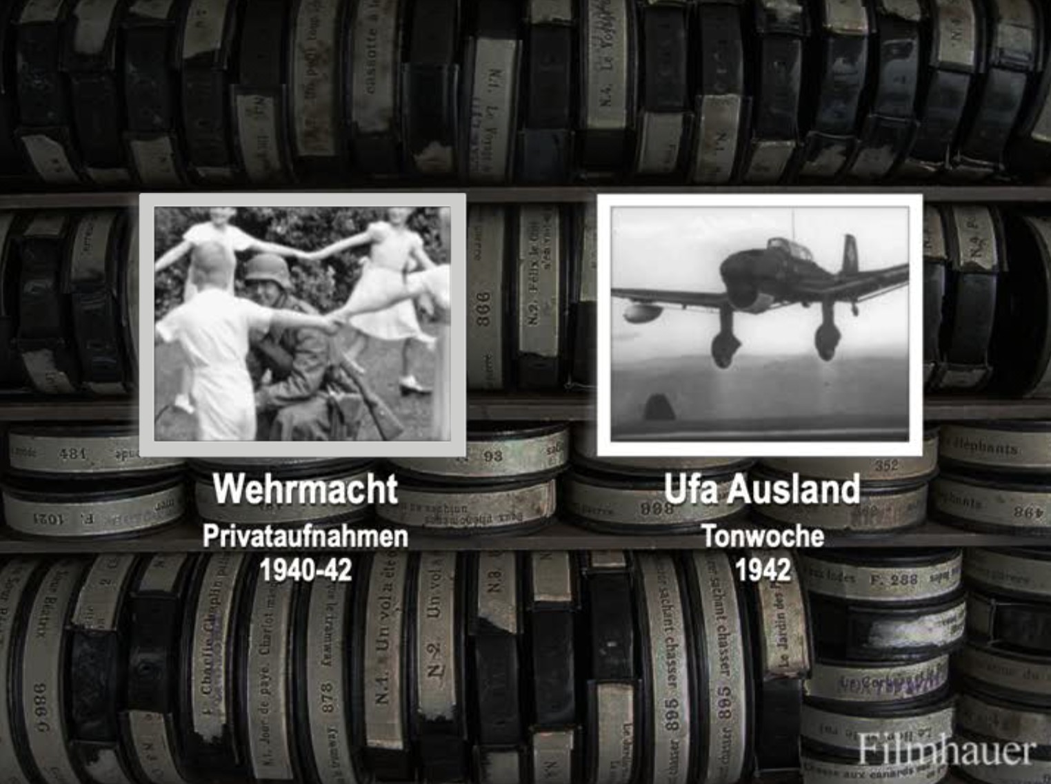 AUSLAND TONWOCHE 1942 französisch - WEHRMACHT PRIVATAUFNAHMEN 1940-42