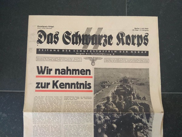 DAS SCHWARZE KORPS Nr. 26 - 7.1943