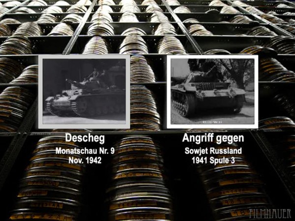 DESCHEG MONATSSCHAU Nr. 9 11.1942 - ANGRIFF GEGEN SOWJET RUSSLAND 1941 Spule 3