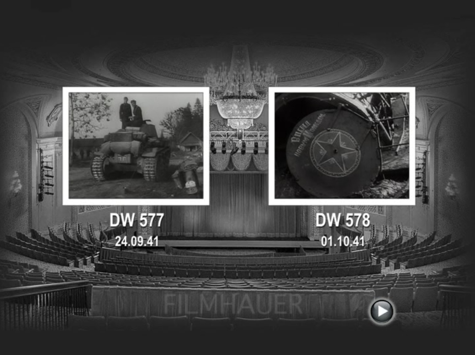DEUTSCHE WOCHENSCHAU<br>577/578/579<br>24.09.41 - 08.10.41