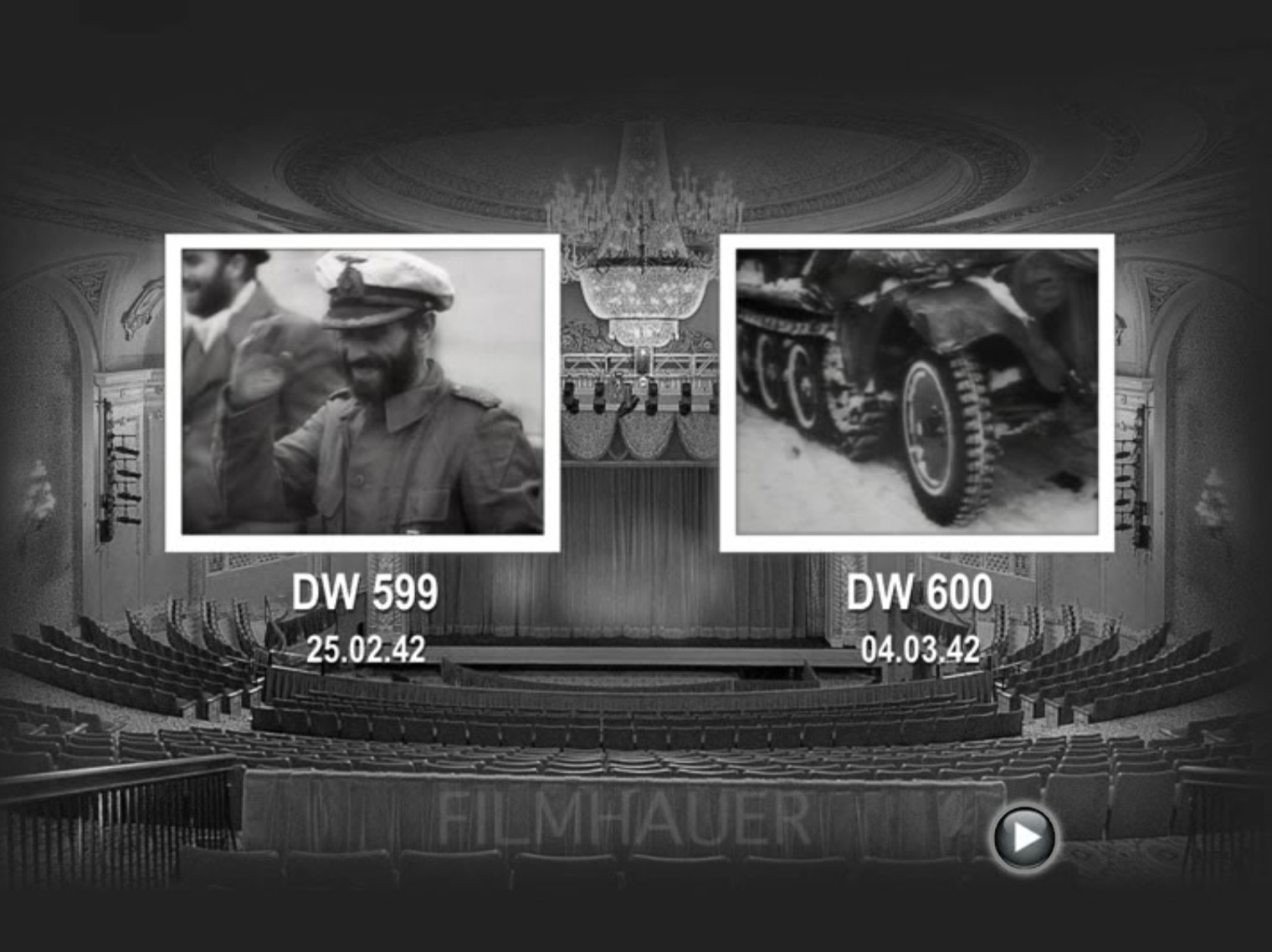 DEUTSCHE WOCHENSCHAU<br>599/600/601<br>25.02.42 - 11.03.42