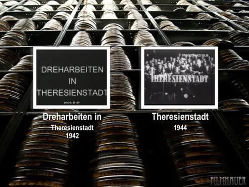 DREHARBEITEN IN THERESIENSTADT 42 - THERESIENSTADT 44