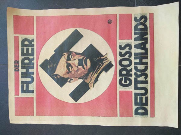 WAHLPLAKAT HITLER GROSSDEUTSCHLAND 1938