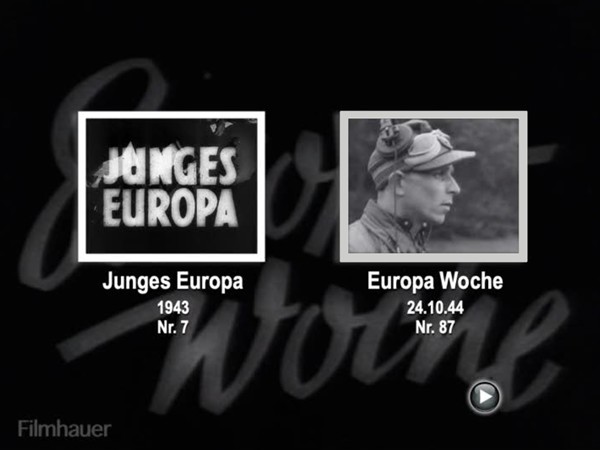 EUROPA WOCHE 1944 87 / 88 - JUNGES EUROPA Nr. 7