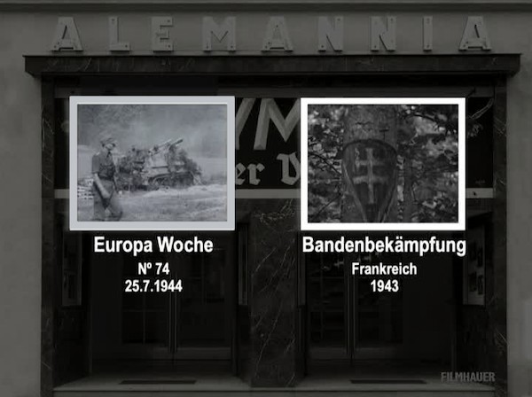 EUROPA WOCHE 74 1944 - BANDENBEKÄMPFUNG FRANKREICH 1943