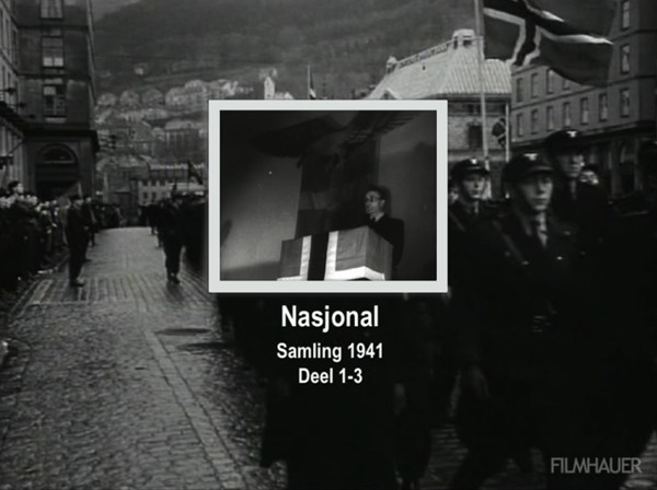NASJONAL SAMLING 1941, DEEL 1-3
