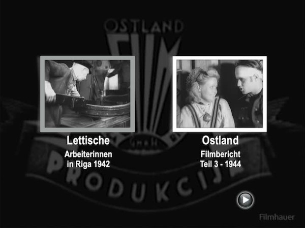 OSTLAND FILMBERICHT 1944 Teil 3 & 4 - LETTISCHE ARBEITERINNEN 1942