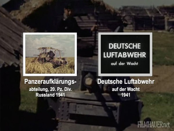 ARMOURED RECONNAISSANCE RUSSIA 1941 - GERMAN AIR DEFENCE 1941
