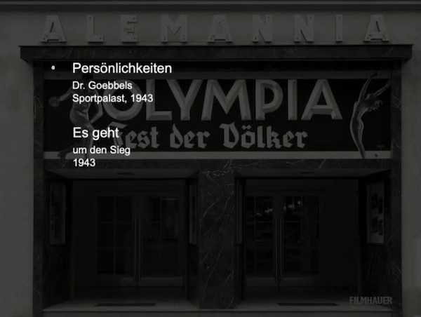 PERSONALITIES, DR. GOEBBELS 1943 - THE WAR DEPENDS ON IT 1943