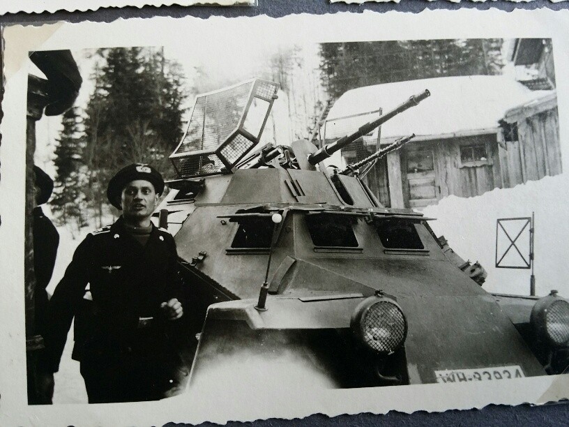 FOTOALBUM PANZERSPÄHWAGEN UND KRÄDERN RUSSLAND UND FRANKREICH