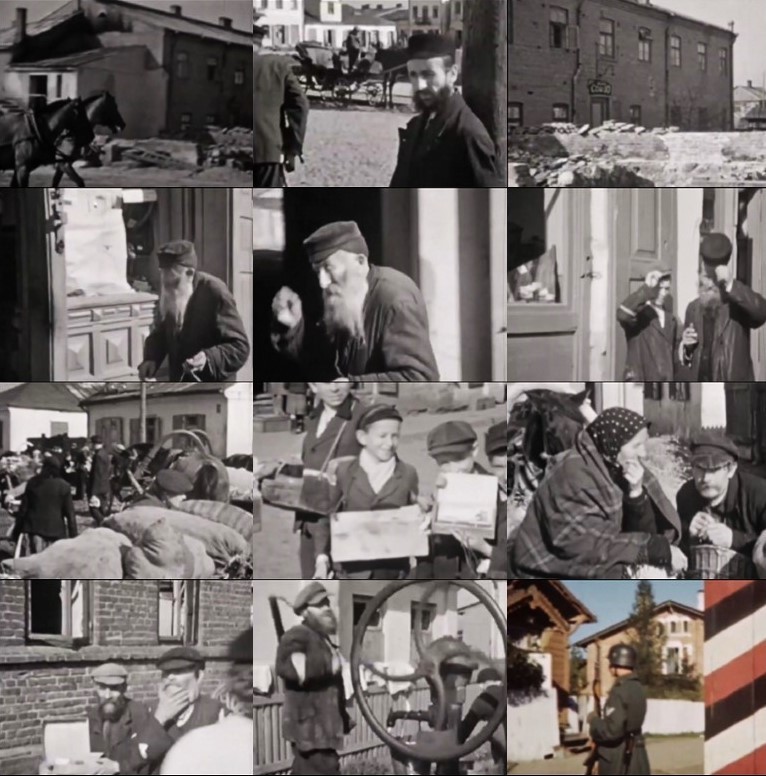 POLNISCHE JUDEN LUKOW 1940 - NÜRNBERG, MÜNCHEN 1937
