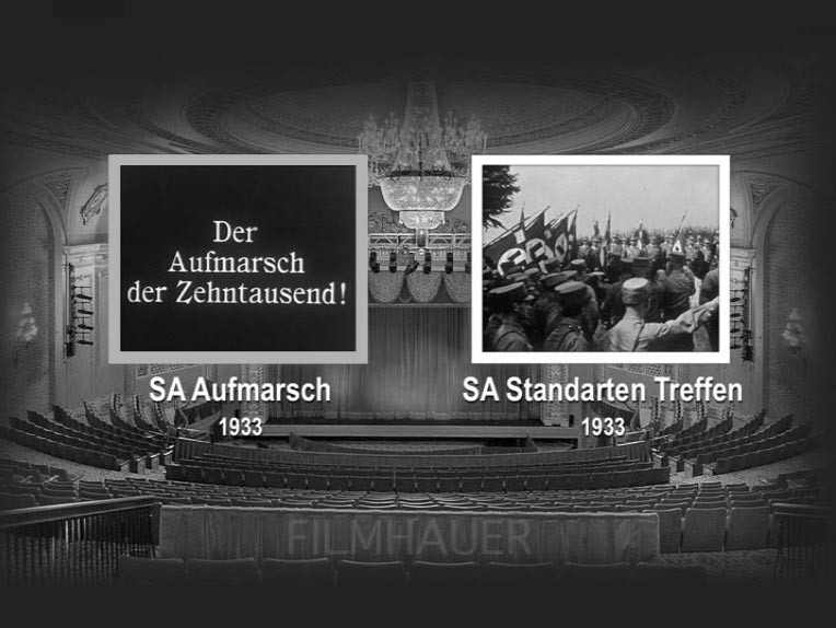SA STANDARTEN TREFFEN - SA AUFMARSCH 1933