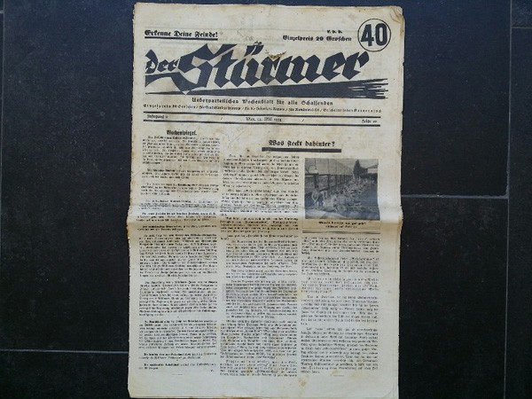 DER STÜRMER (Österreich) Nr. 20 - 5.1934