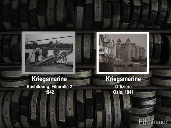 KRIEGSMARINE IN OSLO 1941 - KM AUSBILDUNGSFILM Spule 2 1942