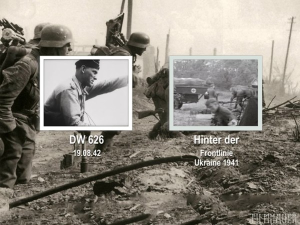 LOST DW 626 19.08.42 - PRIVATE FILM BEHIND THE FRONT IN THE UKRAINE 1941