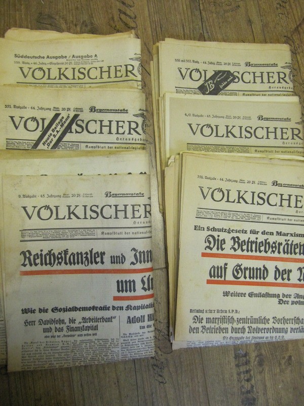 VÖLKISCHER BEOBACHTER X 6