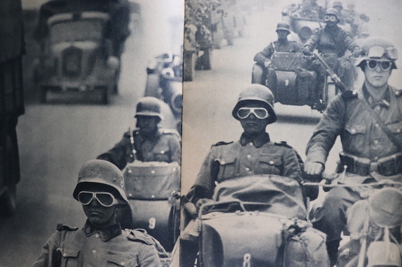 WAFFEN SS IM WESTEN - Ein Bericht in Bildern 1941