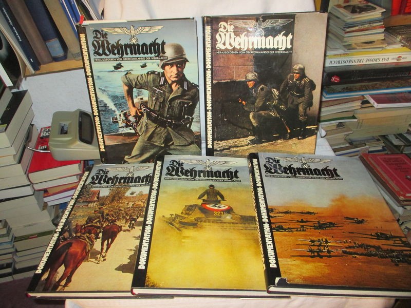 DIE WEHRMACHT 5 BOOKS (NEW) 1939 - 45
