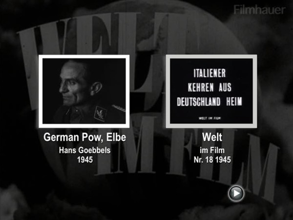 WELT IM FILM Nr. 18 - 25 - KAPITULATION HANS GOEBBELS 1945