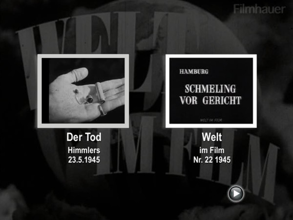WELT IM FILM Nr. 22 - 24 - HIMMLERS TOD 5.1945